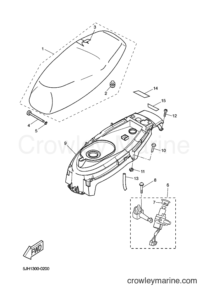 2002 Scooter EW50 - EW50 (5JH5) [020] - SEAT