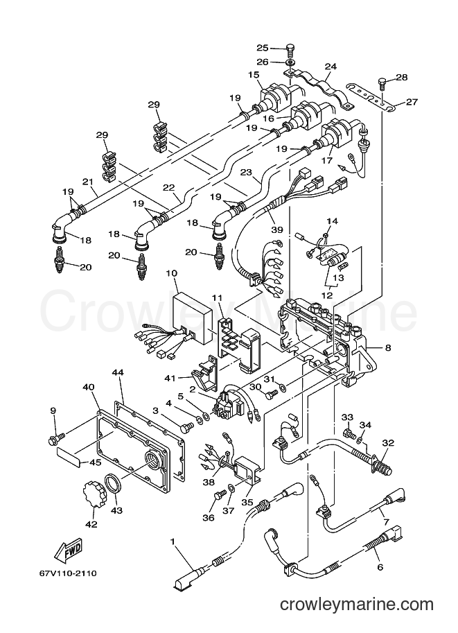 Yamaha Motors JET FOR LST1200 (67V1) [01B] - ELECTRICAL 1