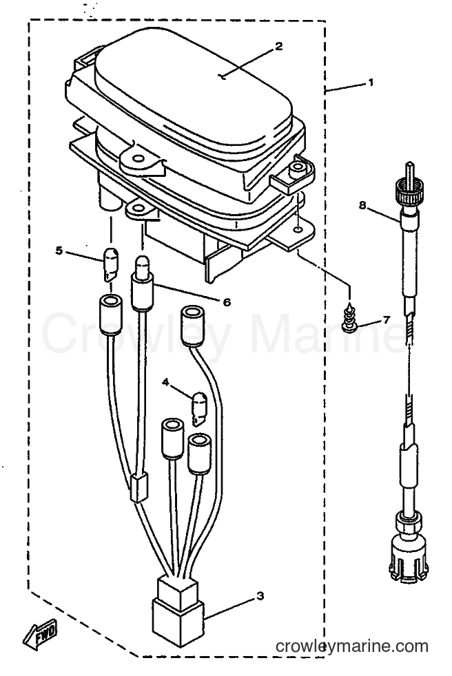 Yamaha Motors YN50 (5BW1) [010] - METER