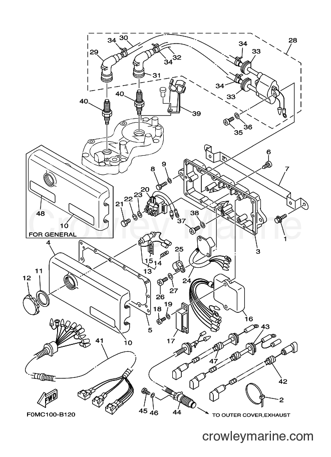 Yamaha Motors JET FOR XL700 (67E5) [03F] - ELECTRICAL 1