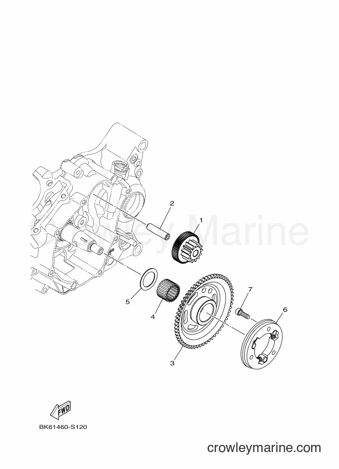 2017 Street Bike YZF155 - YZF155 (B9B2) [010] - STARTER CLUTCH