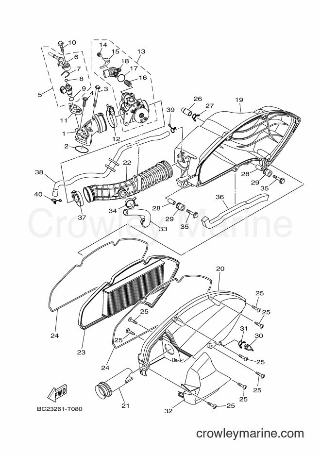 2018 Street Bike GPD150-A - GPD150-A (2DPH) [010] - INTAKE
