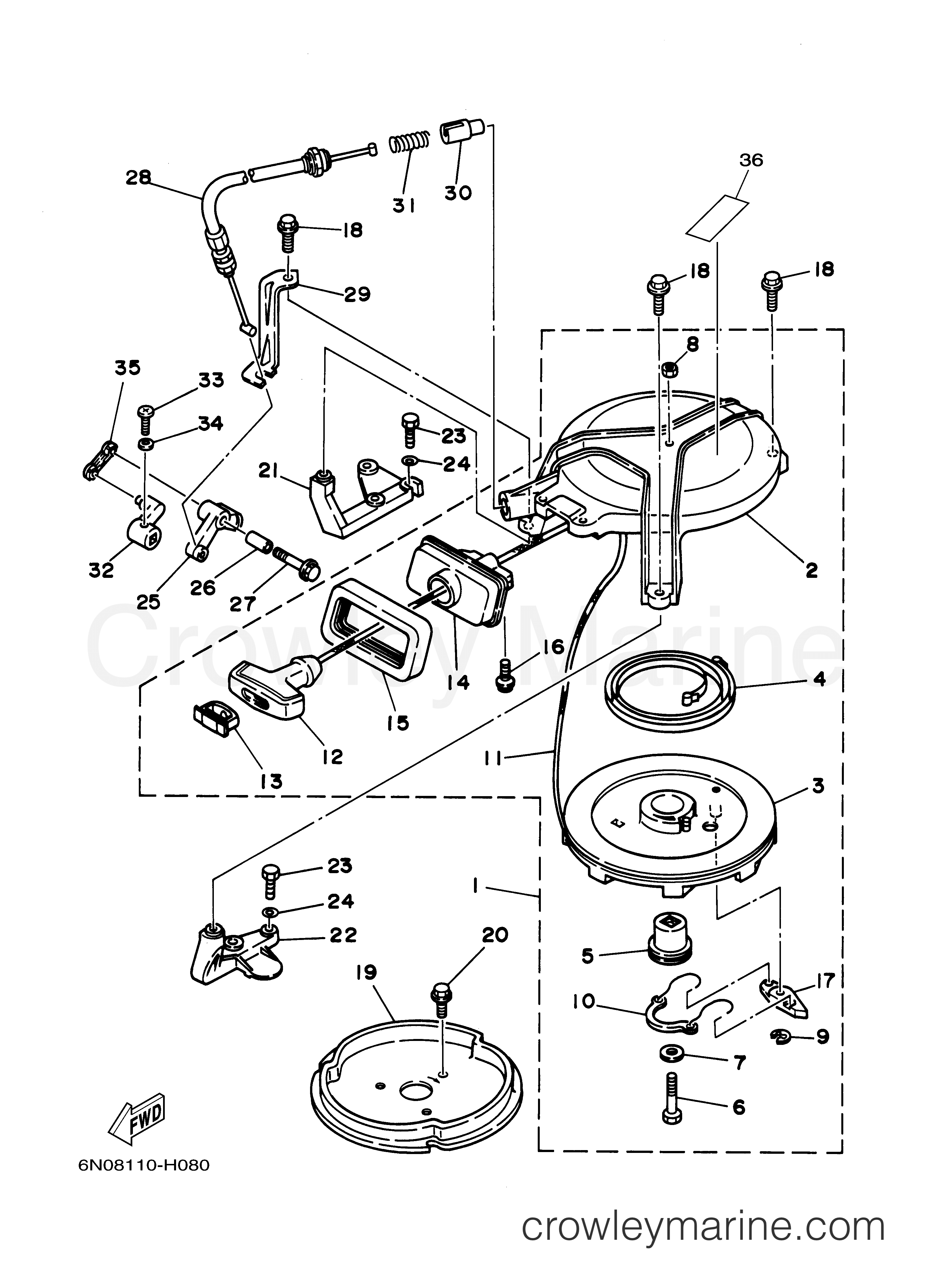 Yamaha Motors 8MSH - STARTER