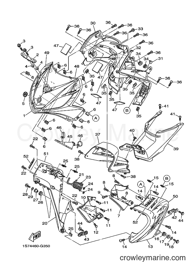 2008 Scooter T135SEC - T135SEC (1S75) [010] - LEG SHIELD