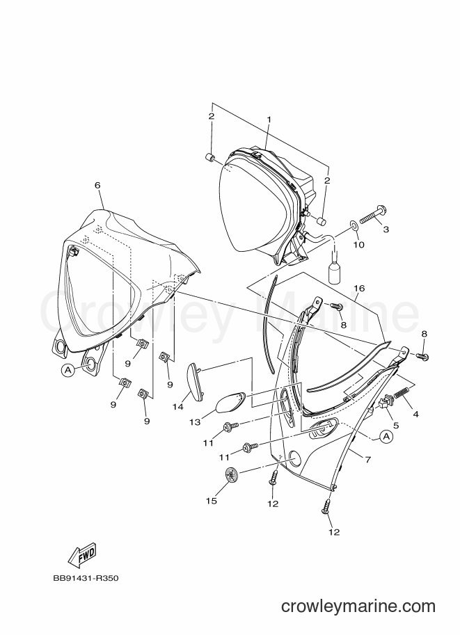 2016 Street Bike LNC125 - LNC125 (BB93) [010] - HEADLIGHT