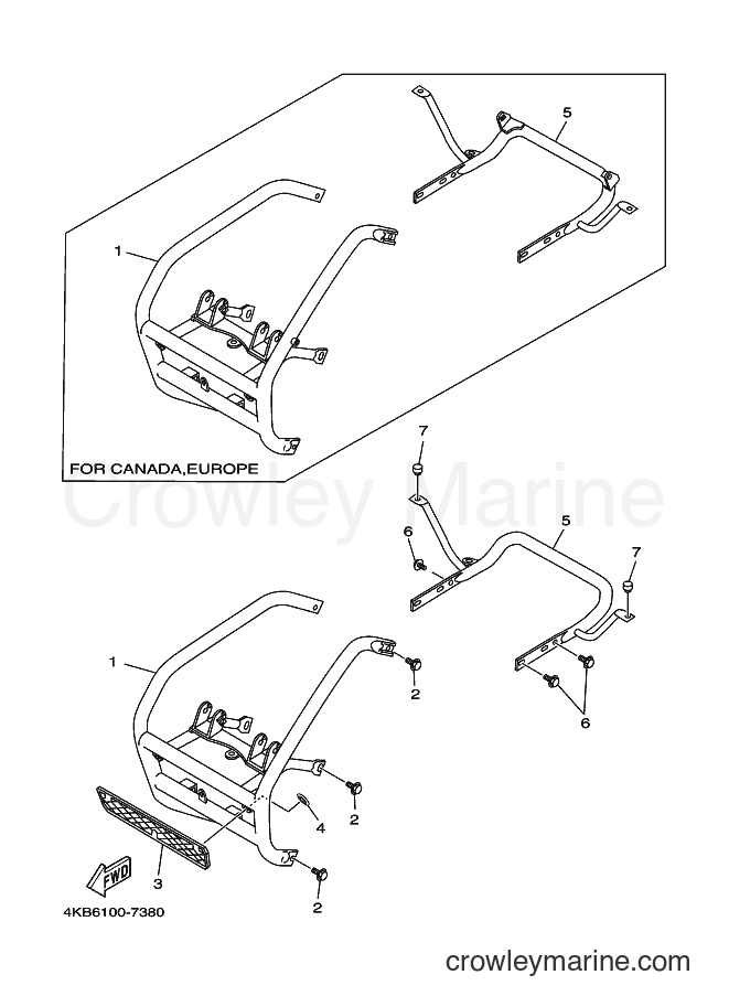 2002 ATV YFM350FW-X - YFM350FW-X (4KBS) [010] - GUARD