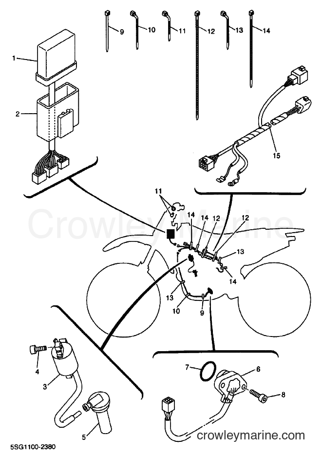 2002 Dirt Bike YZ250F - YZ250F (5SG2) [080] - ELECTRICAL 1