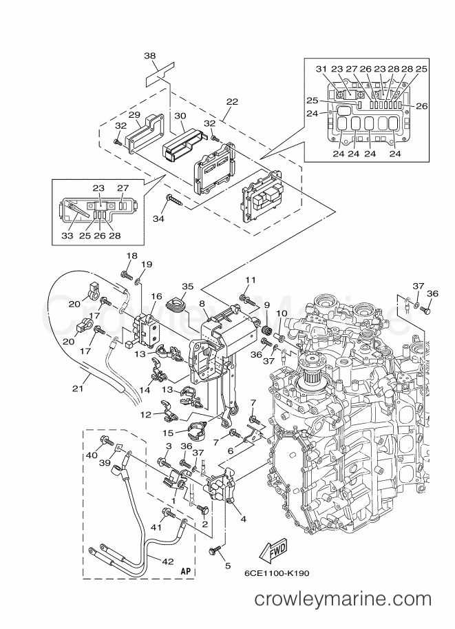 Yamaha Motors LF225XCA-2011 (6CM1) [030] - ELECTRICAL 3
