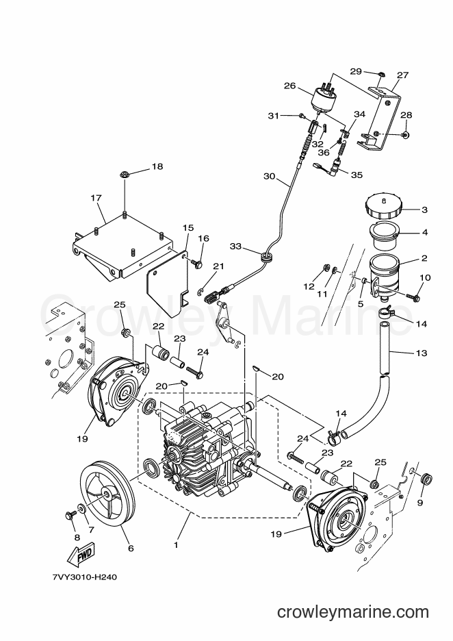 2010 Snowblower YS870JT - YS870JT (7VY3) [010] - TRANSMISSION 1