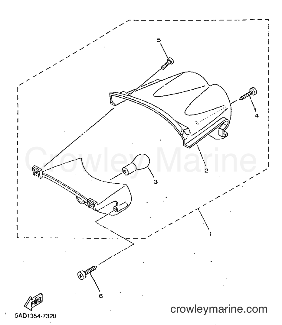 1999 Scooter YN50 - YN50 (5BW2) [010] - TAILLIGHT