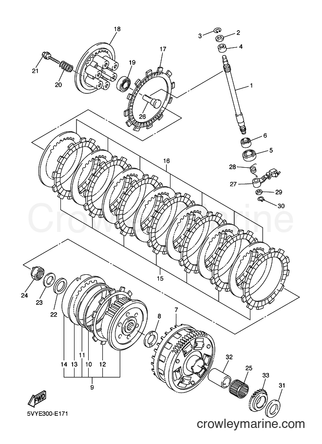 Yamaha Motors YZF-R1 (5VYN) [010] - CLUTCH