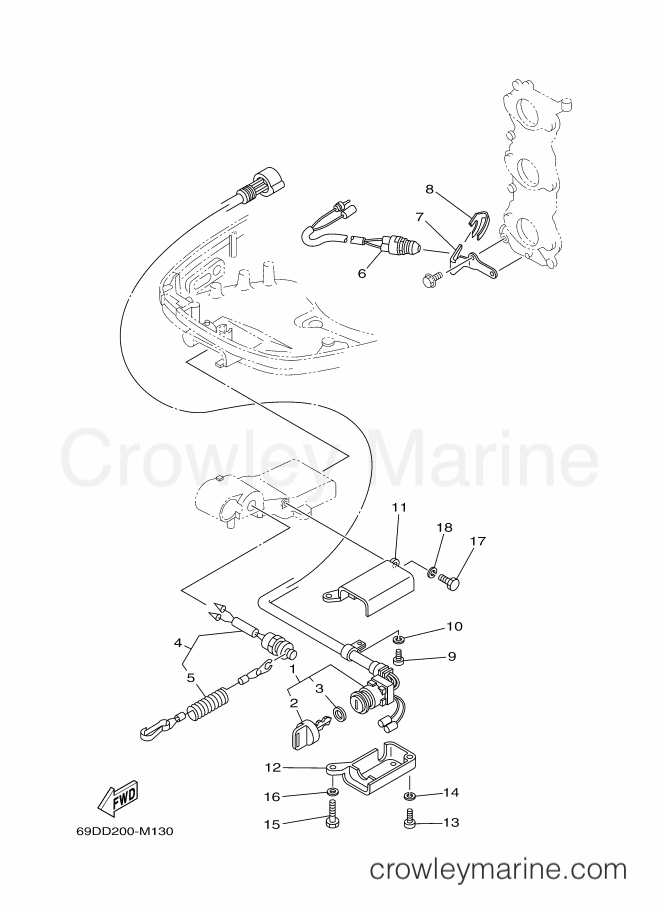 Yamaha Motors E60HMHDX (69DF) [240] - ELECTRICAL 4