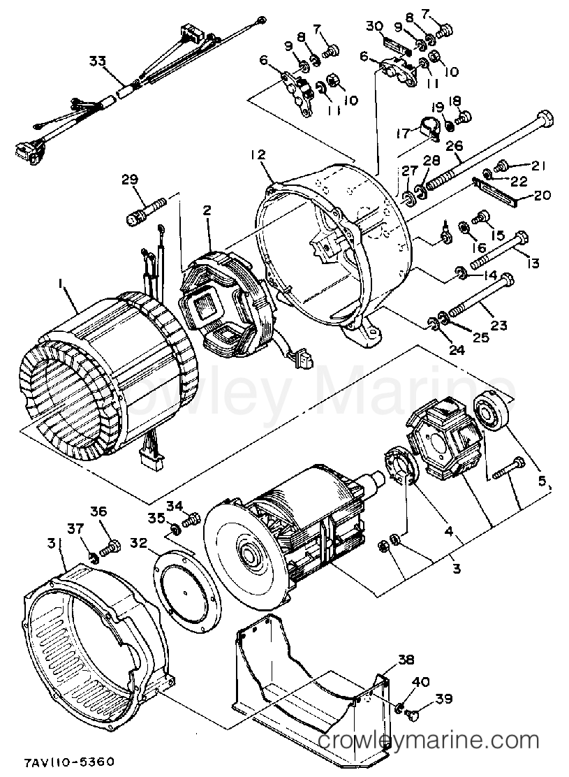 Yamaha Motors EDL5500DVES - GENERATOR