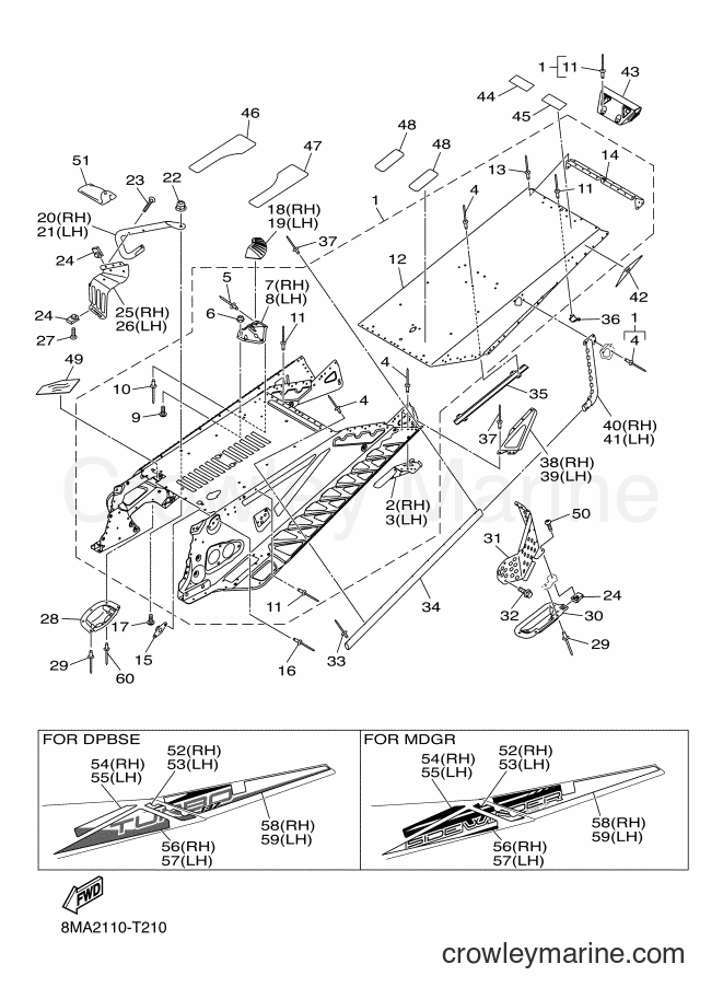 Yamaha Motors SRS10LS (8MA2) [010] - FRAME 2