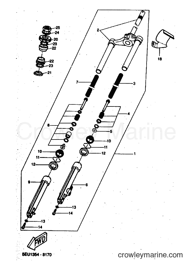 1998 Scooter YH50 - YH50 (5EU6) [010] - TRANSMISSION