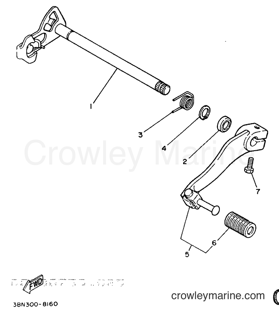 Yamaha Motors DT125R (3PY1) [999] - SHIFTER