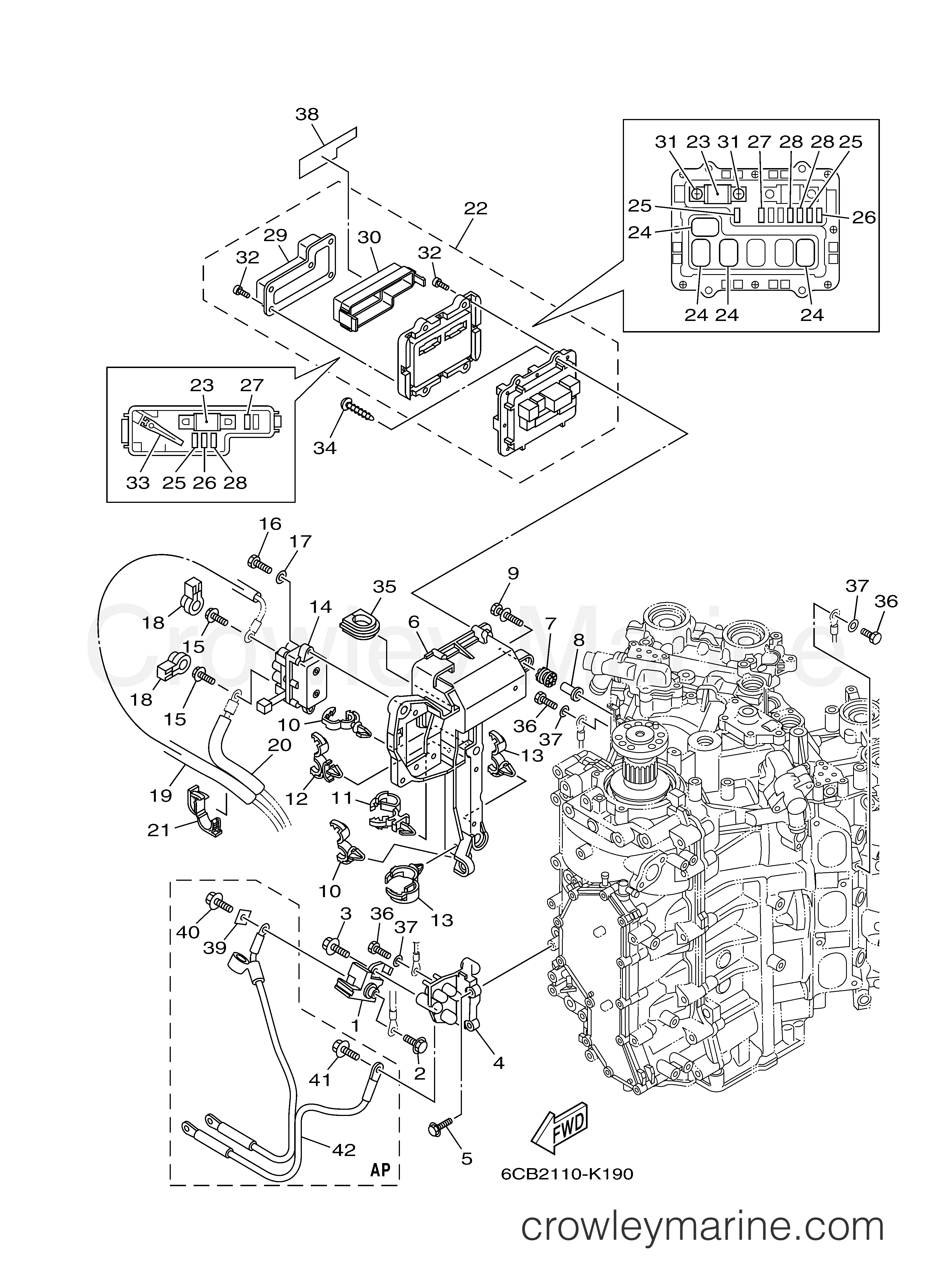 Yamaha Motors VF200LA - ELECTRICAL 3