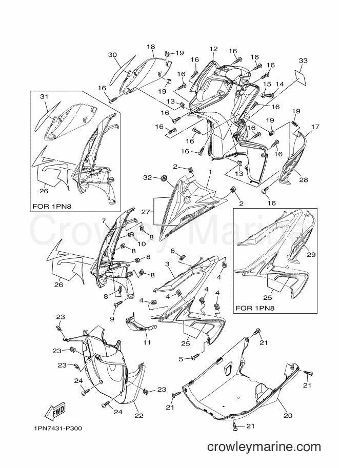 2015 Scooter AL125F - AL125F (1PN7) [010] - LEG SHIELD