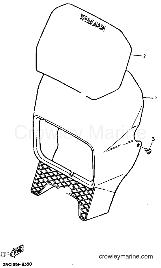 Yamaha Motors DT125R (3PY2) [999] - COWLING 1