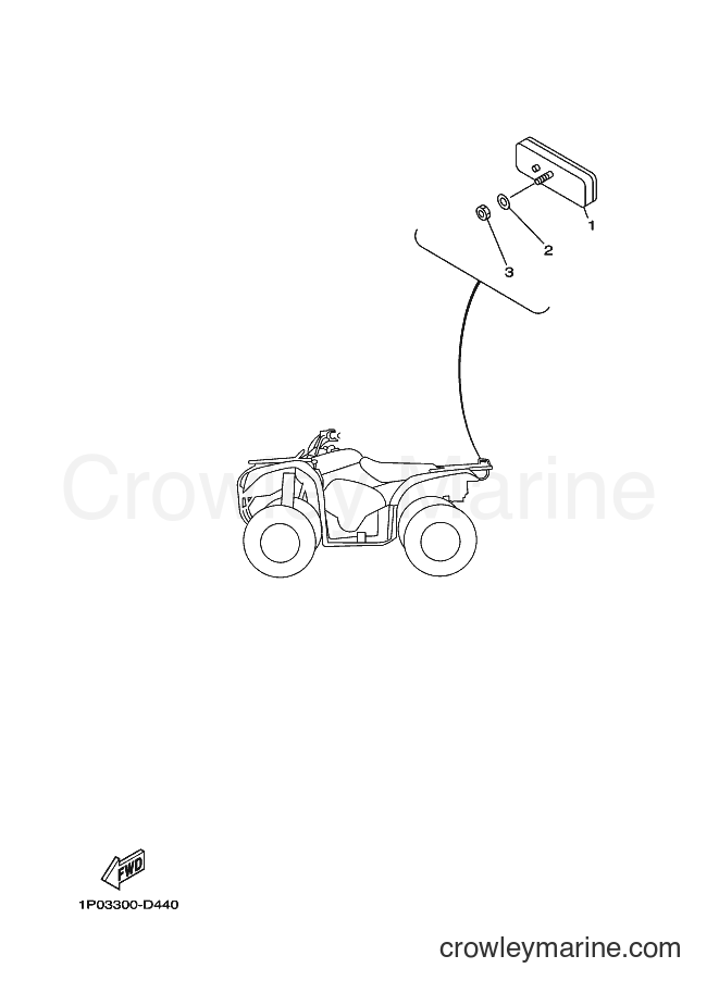 2005 ATV YFM250 - YFM250 (1P03) [010] - ELECTRICAL 2