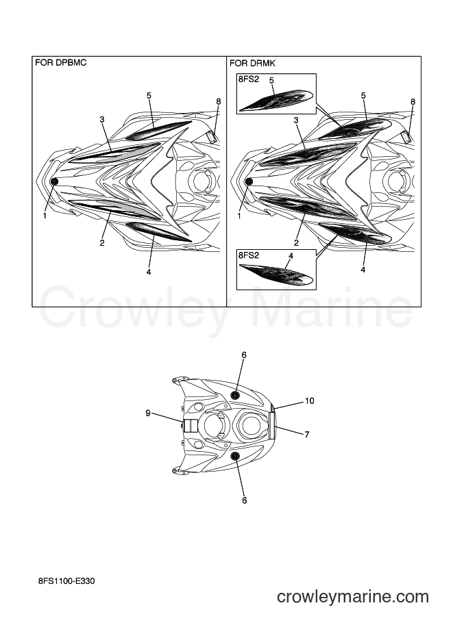 2006 Snowmobile RX10M - RX10M (8FS1) [020] - EMBLEM