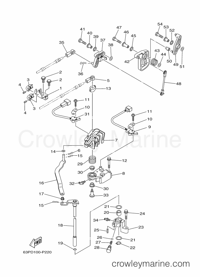 Yamaha Motors FL150DETX (64PD) [040] - CONTROL