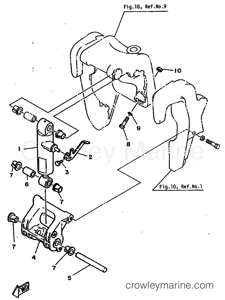 Yamaha Motors 60FE (6H2) [999] - BRACKET 2