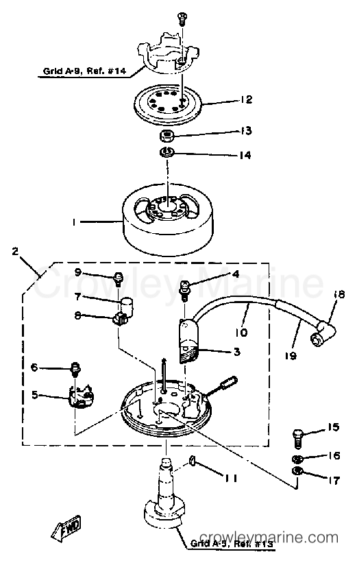 Yamaha Motors 2SH - GENERATOR 2H