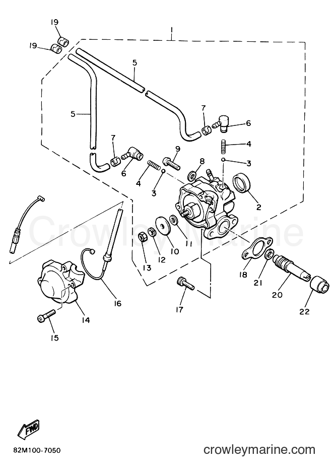 Yamaha Motors EX570BS8 (84N0) [010] - OIL PUMP