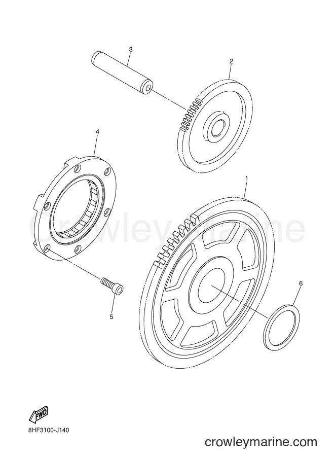 Yamaha Motors RS10ST (8HW2) [030] - STARTER