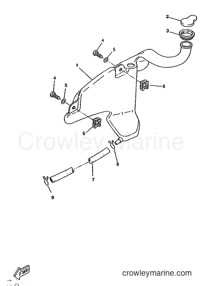 1996 Scooter CW50RSP - CW50RSP (4UR1) [999] - OIL TANK