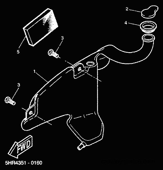 2001 Scooter CW50RS - CW50RS (5FXM) [030] - OIL TANK