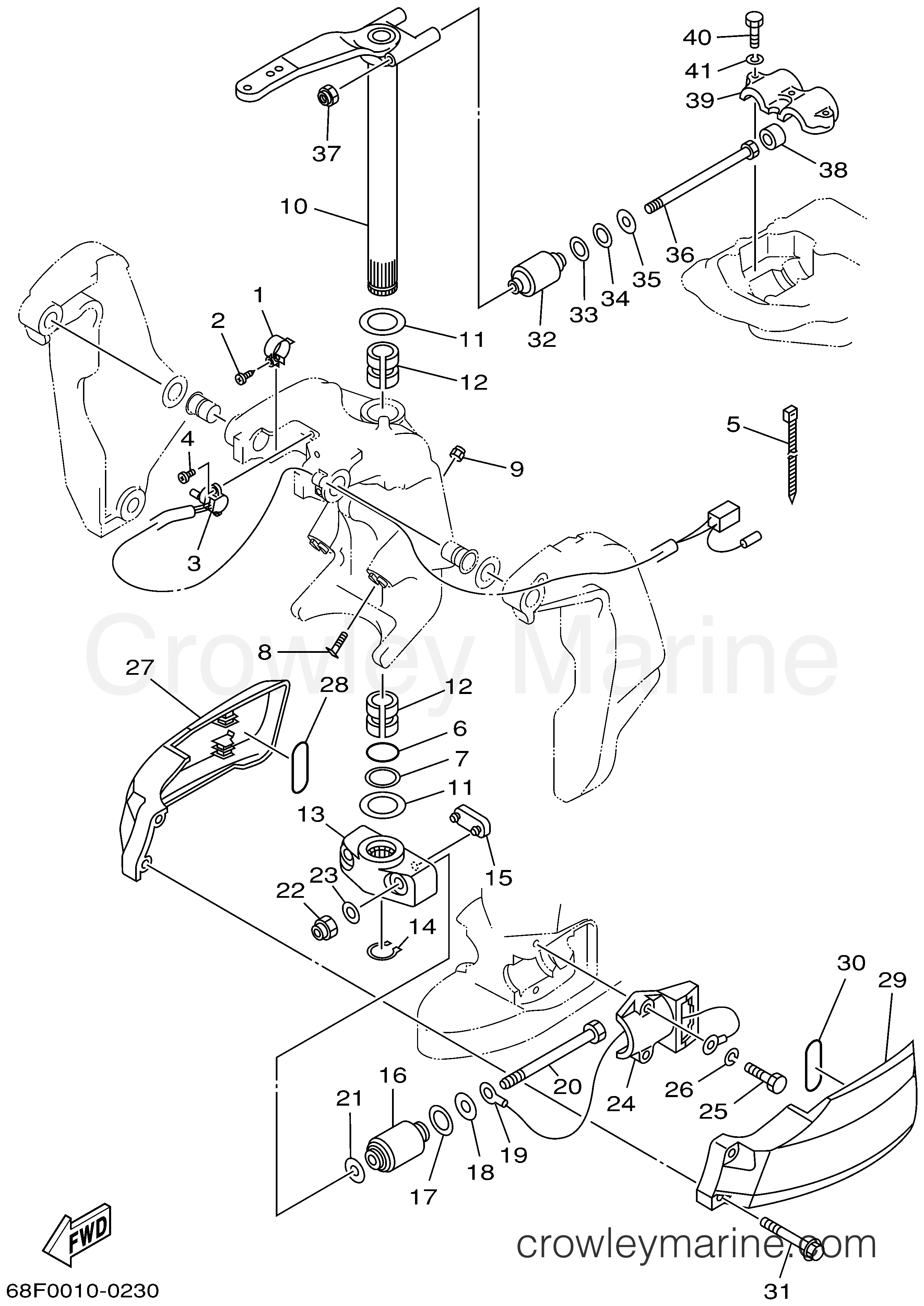 Yamaha Motors VZ150TLRA - BRACKET 2