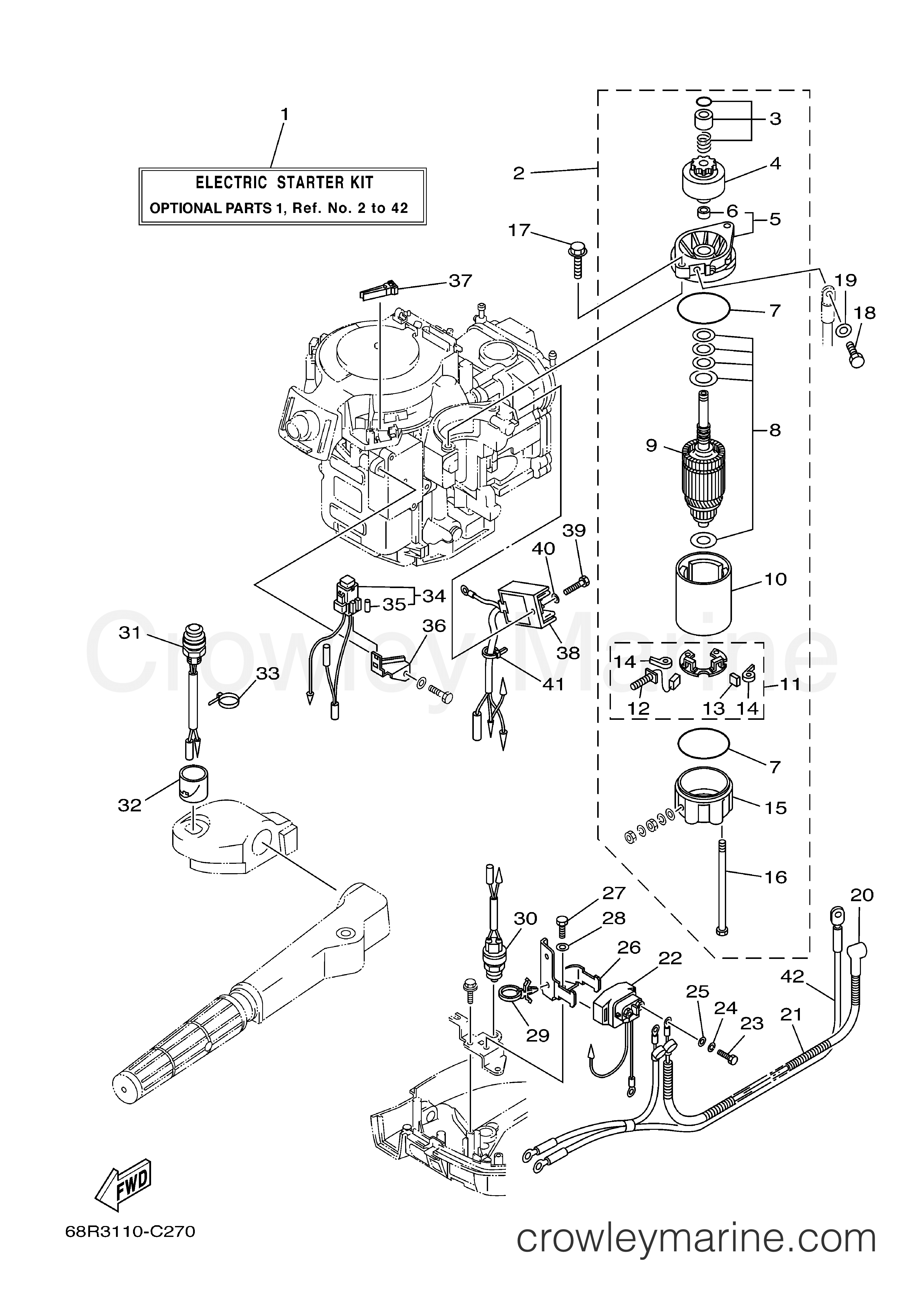 Yamaha Motors F6MSHD - OPTIONAL PARTS 1