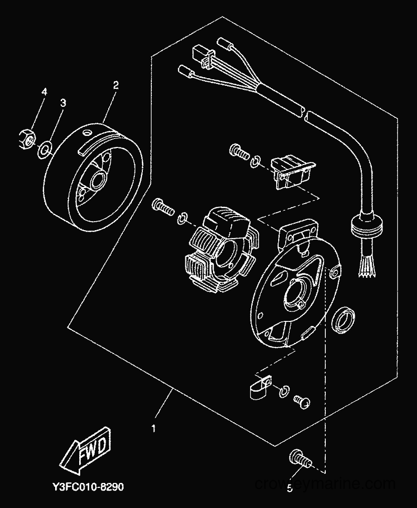Yamaha Motors CW50RS (5FXG) [010] - GENERATOR