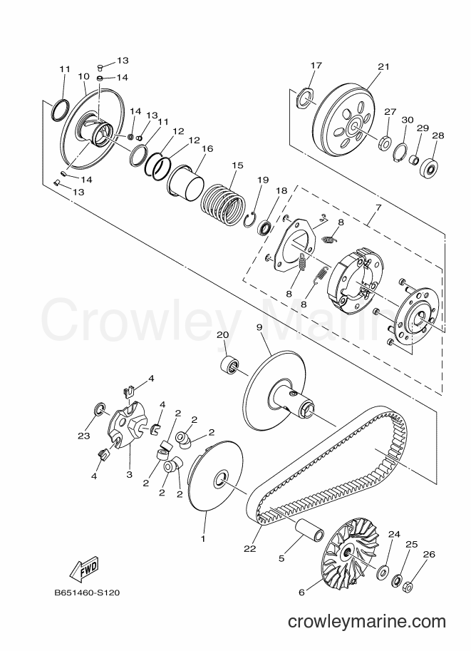 2018 Street Bike GDR155 - GDR155 (B65E) [010] - CLUTCH