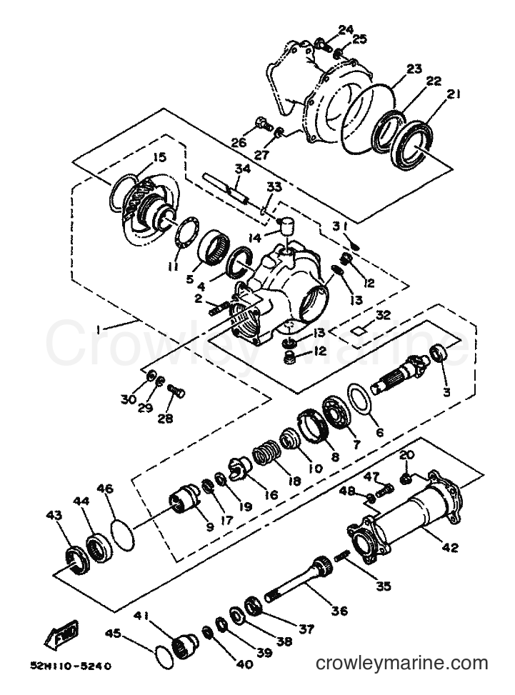 1984 ATV YFM200 - YFM200 (52H) [999] - DRIVE SHAFT