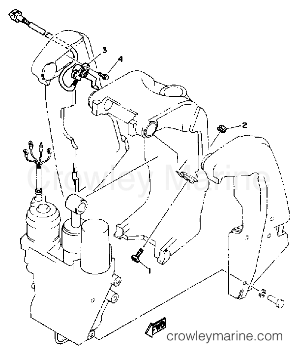 Yamaha Motors 250ETXD - BRACKET 2