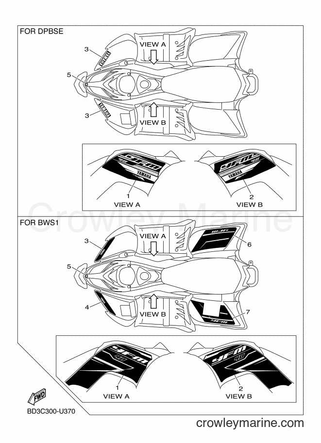 2019 ATV YFM90R - YFM90R (BD3C) [010] - GRAPHICS