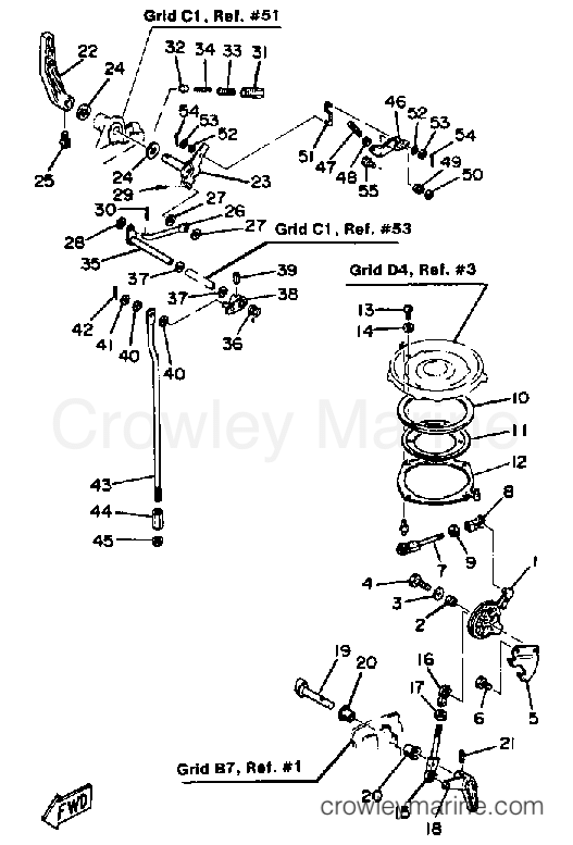 Yamaha Motors 30ELN - CONTROL ENGINE