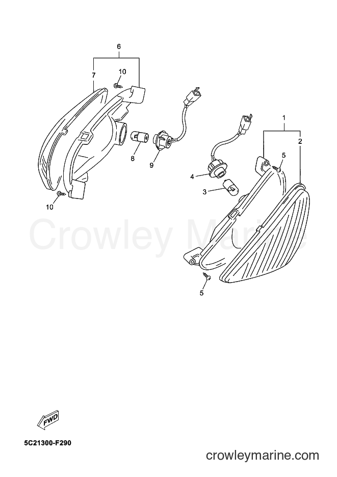 Yamaha Motors YN50 (5C2C) [010] - FLASHER LIGHT