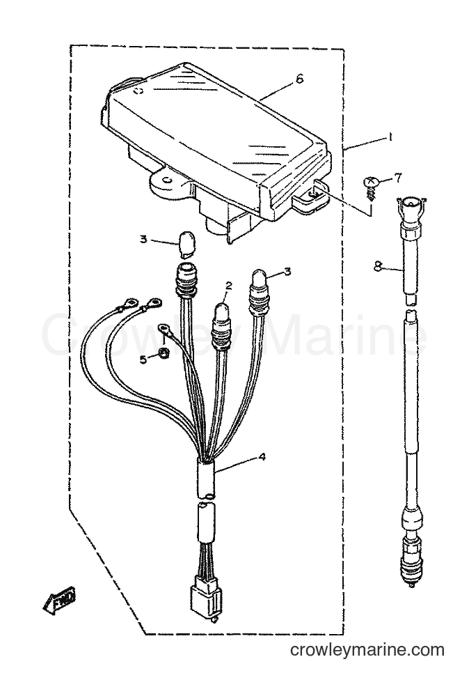 1996 Scooter YA50S - YA50S (4MJ7) [999] - PANEL CUENTA KMS.