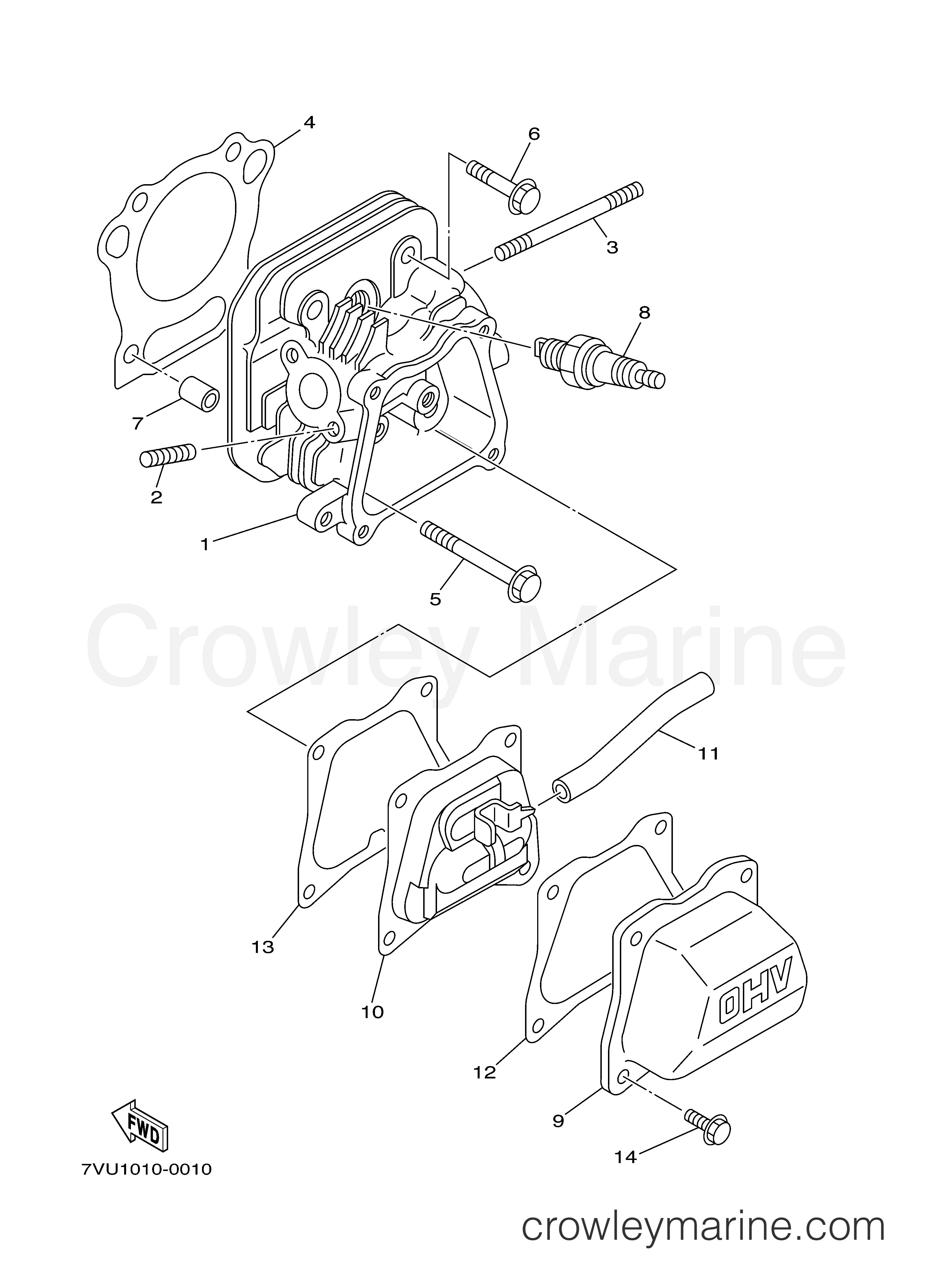 Yamaha Motors YG2800I - CYLINDER