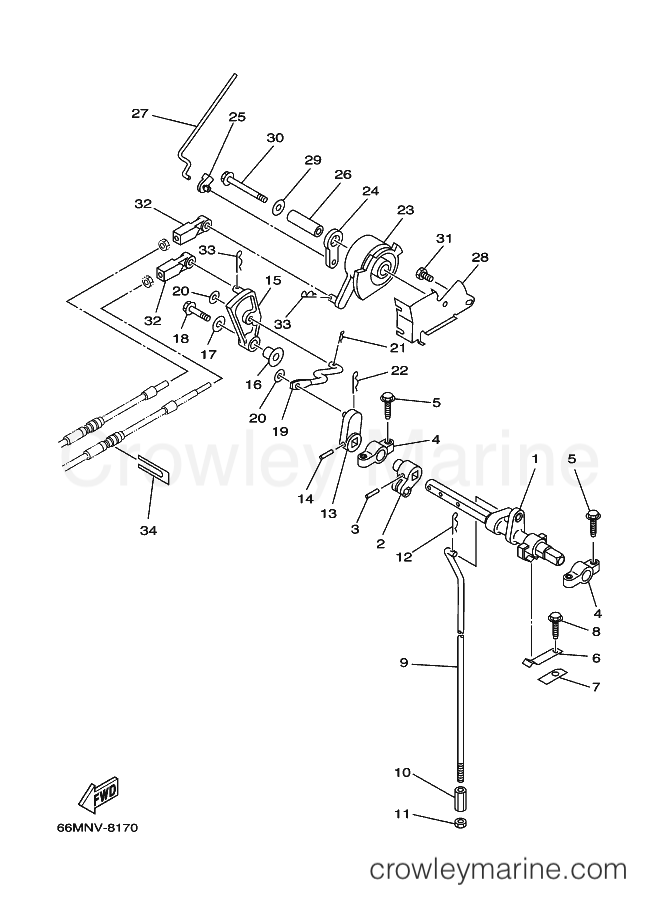 Yamaha Motors F15A (66M) [060] - CONTROL