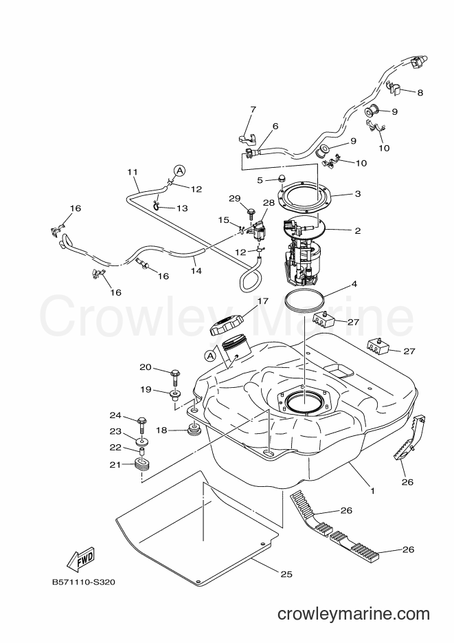 2017 ATV YXZ1000ETS - YXZ1000ETS (B577) [010] - FUEL TANK