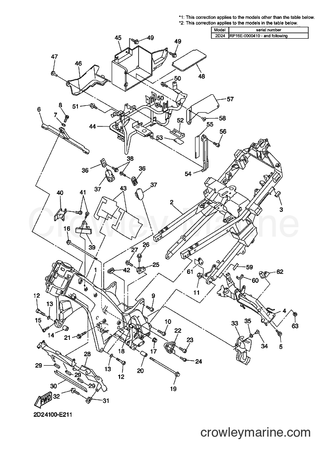 2006 Street Bike FJR13AEV - FJR13AEV (2D26) [010] - FRAME