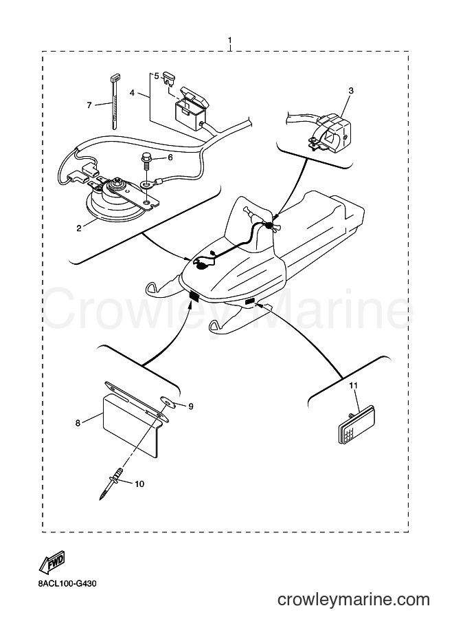 Yamaha Motors VK540E (8ACT) [010] - ELECTRICAL 3