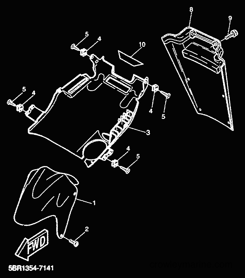 1999 Scooter YQ50L - YQ50L (5KF3) [010] - FENDER