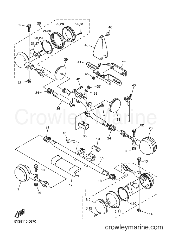 Yamaha Motors XVS1100A (23SC) [010] - FLASHER LIGHT