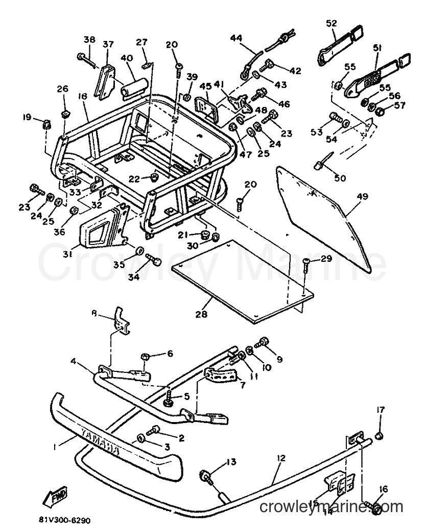 1996 Snowmobile ET340PK - ET340PK (81V) [999] - BUMPER
